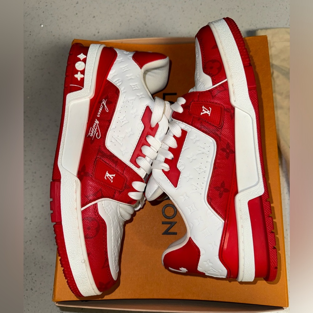 LV Trainer Sneaker.
